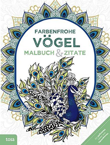 Farbenfrohe Vögel: Malbuch & Zitate - Preis vom 18.10.2026 19:22:15 h