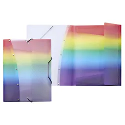 VELOFLEX Sammelmappe Rainbow DIN A4 Motiv