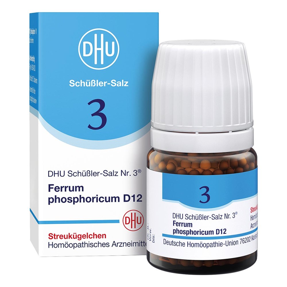 DHU-Arzneimittel GmbH & Co. KG DHU Schüßler-Salz Nummer 3 Ferrum phosphorus D12 Globuli 10545887