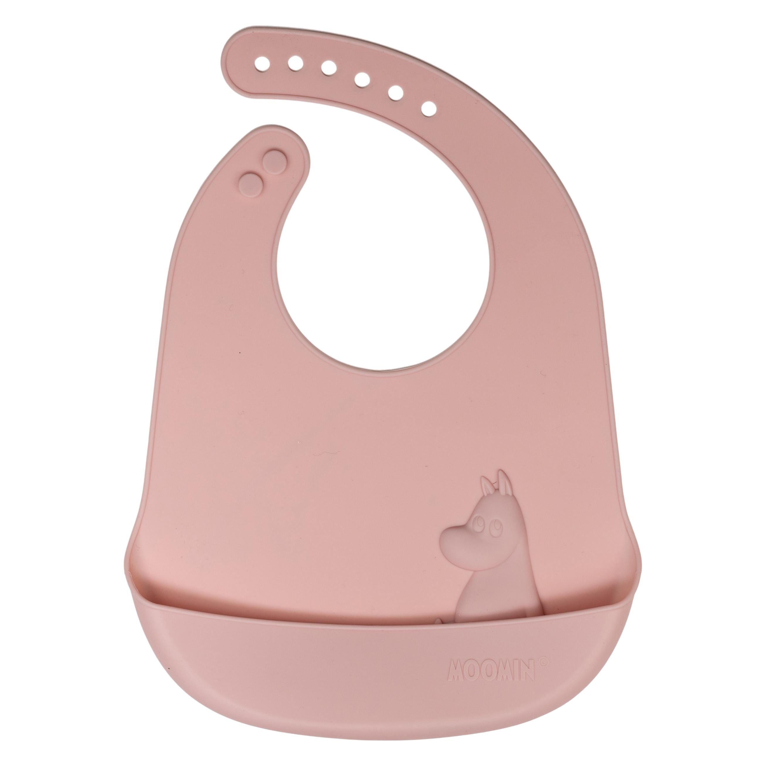 Muuwmi Silicone bib, rosehip pink (52272820)