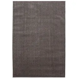 Teppich Flur Einfarbig Pflegeleicht Waschbar Strapazierfähig Wohnzimmer Schlafzimmer Mokka 120x170 cm – MAIN von Kadima Design