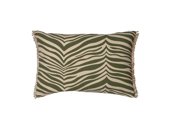 Classic Collection Coussin Zebra 40x60 cm Vert