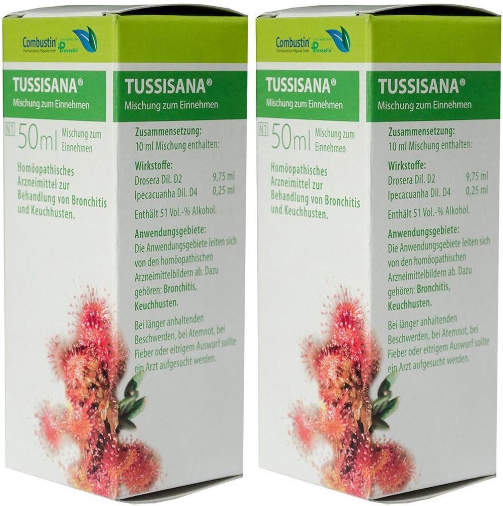 Combustin Tussisana Dilution 2x 2x50 ml