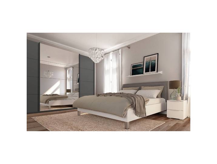 Armoire pure reflect 315 x 236cm Gris/Graphite 3 portes