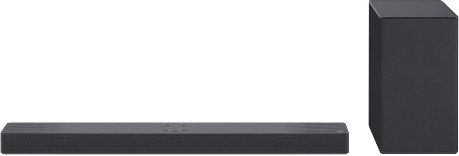 LG USC9S 3.1 Channel Bluetooth Soundbar – Dolby Atmos, Wireless Subwoofer, TV Audio System, New (Unsealed)