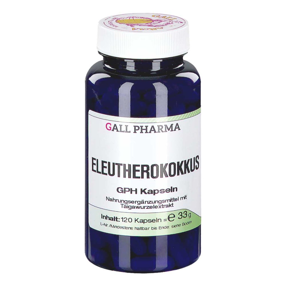 Hecht-Pharma GmbH Eleutherokokkus Gph Kapseln 09749082