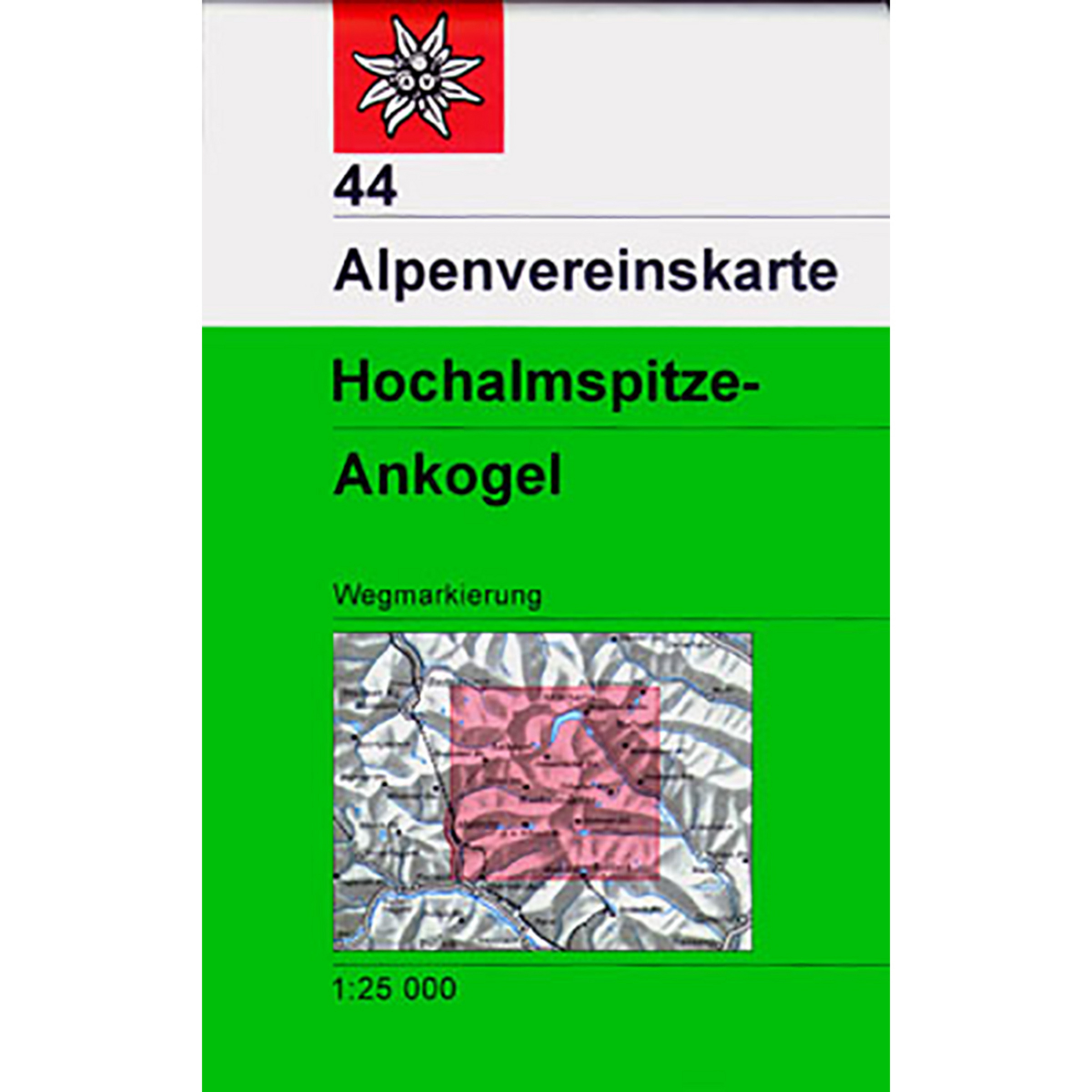 DAV AV-Karte 44 Hochalmspitze - Ankogel Topografische Karten