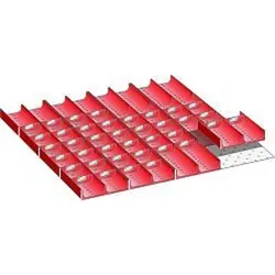 Mulden-Set FH 50 16Teile/70Wände:4-teilig