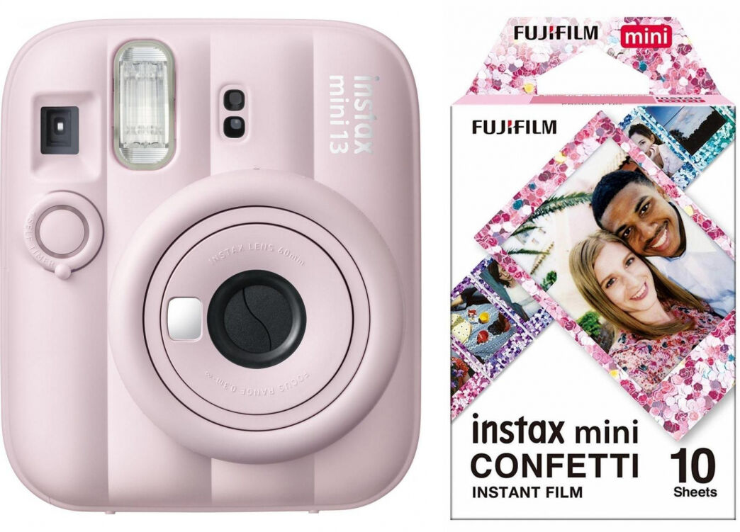 Fujifilm instax mini 13 Candy Pink + Mini Film Confetti  Dealpreis