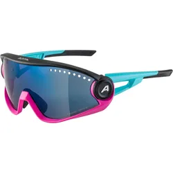 Alpina 5W1NG - Sportbrille - blau/rosa/schwarz - STK