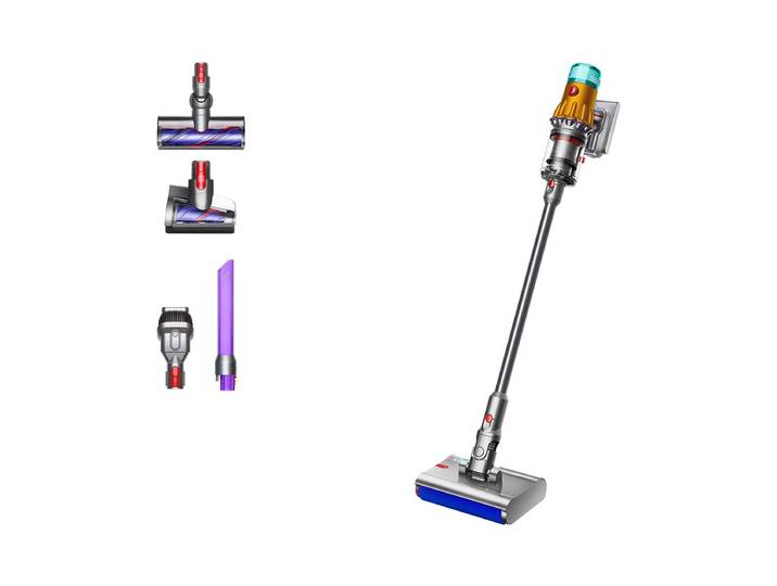 Dyson V12 Detect Slim Submarine Akku-Staubsauger Grau / Gelb
