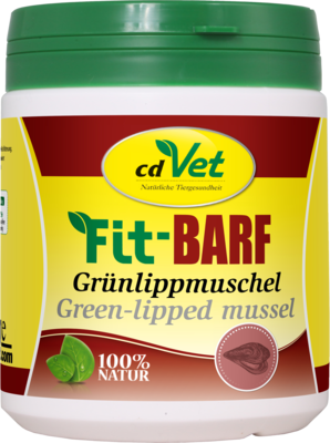 cdVet Naturprodukte GmbH FIT-BARF Grünlippmuschel Pulver f.Hunde/Katzen 400 g 10383226