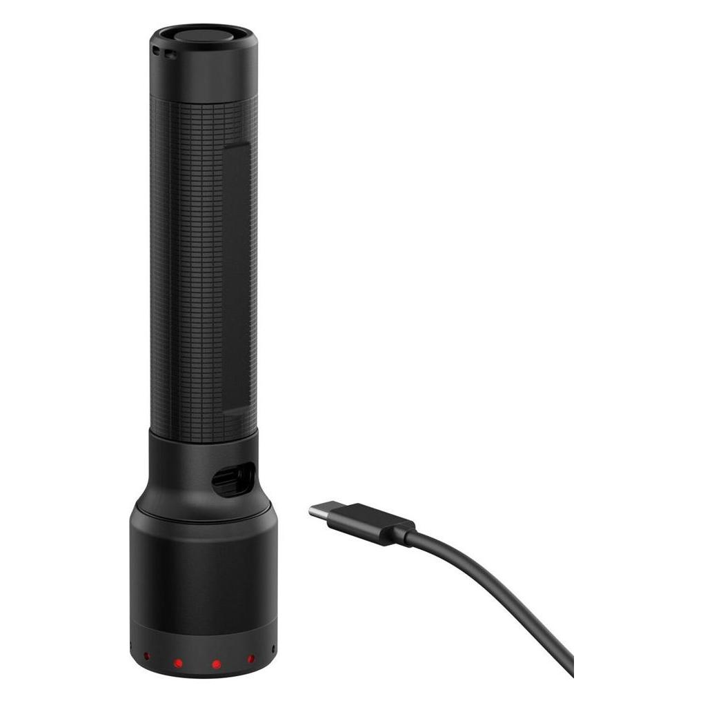 Ledlenser Akku-Taschenlampe P6R 25-650/1300Lumen (15 cm, 1200 lm) (503146)