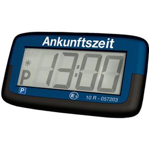 Needit Parkscheibe Park Micro 157, elektronisch, mit Knopfzelle, mit Zulassung, blau