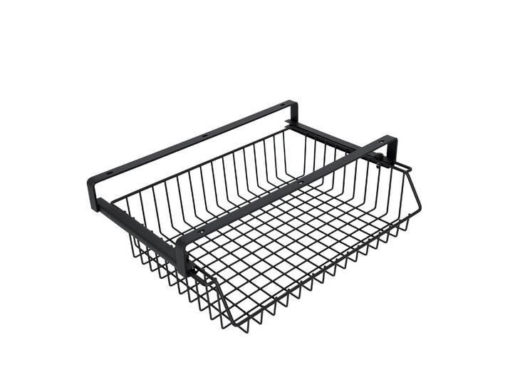 Schublade Metallgitter 37 x 25 x 11 cm schwarz
