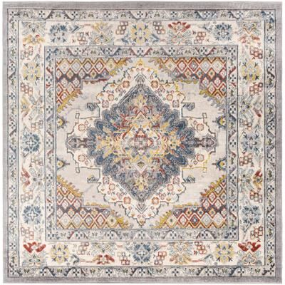 Livabliss Elmas Traditional Persian Medallion Area Rug