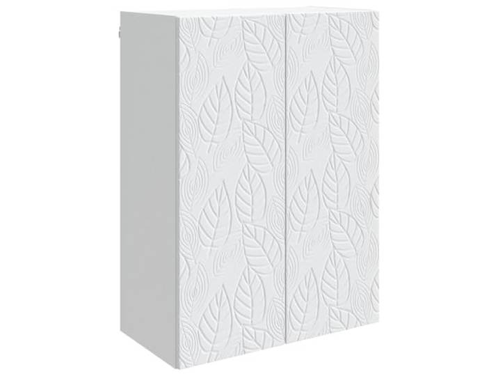 QINXIXINAIXI Wandschrank Weiß 66 x 34,5 x 90 cm Holzwerkstoff Wandmontage, freier Boden, Holzböden, 90° Pendeltüren, leicht zu reinigen