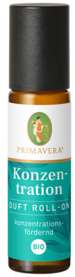 Primavera Life GmbH KONZENTRATION Duft Roll-on Bio 10 ml 15394619
