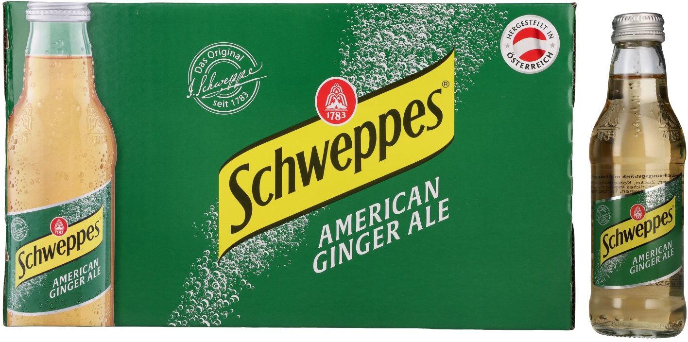 Schweppes American Ginger Ale 24x0,2l