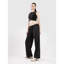 24 Colours 60910A Striped Hose black Gr. XS