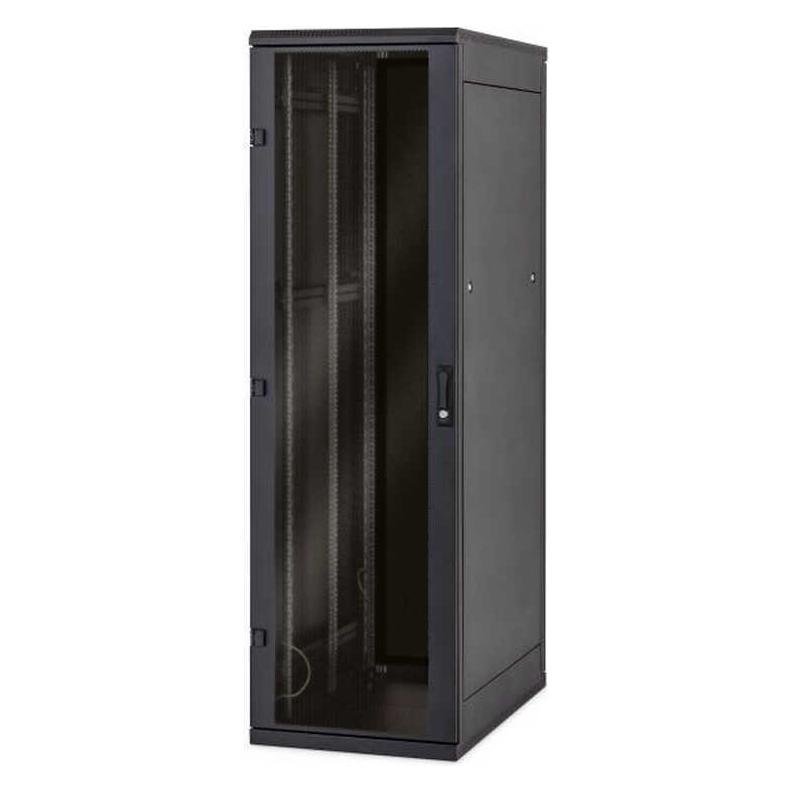Tritón Triton RMA-42-A61-BAX-N1 19" Standschrank 42HE/600x1000, Glastür, schwarz (19 Zoll Rack) (RMA-42-A61-BAX-N1)