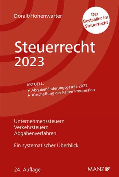 Werner Doralt - Steuerrecht 2023 - Preis vom 30.09.2026 09:01:18 h