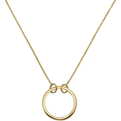 Fascination by Ellen K. Halskette Gold 375 45/42cm lang Kreis Motiv