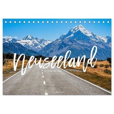 Neuseeland - Am Ende der Welt (Tischkalender 2026 DIN A5 quer), CALVENDO Monatskalender