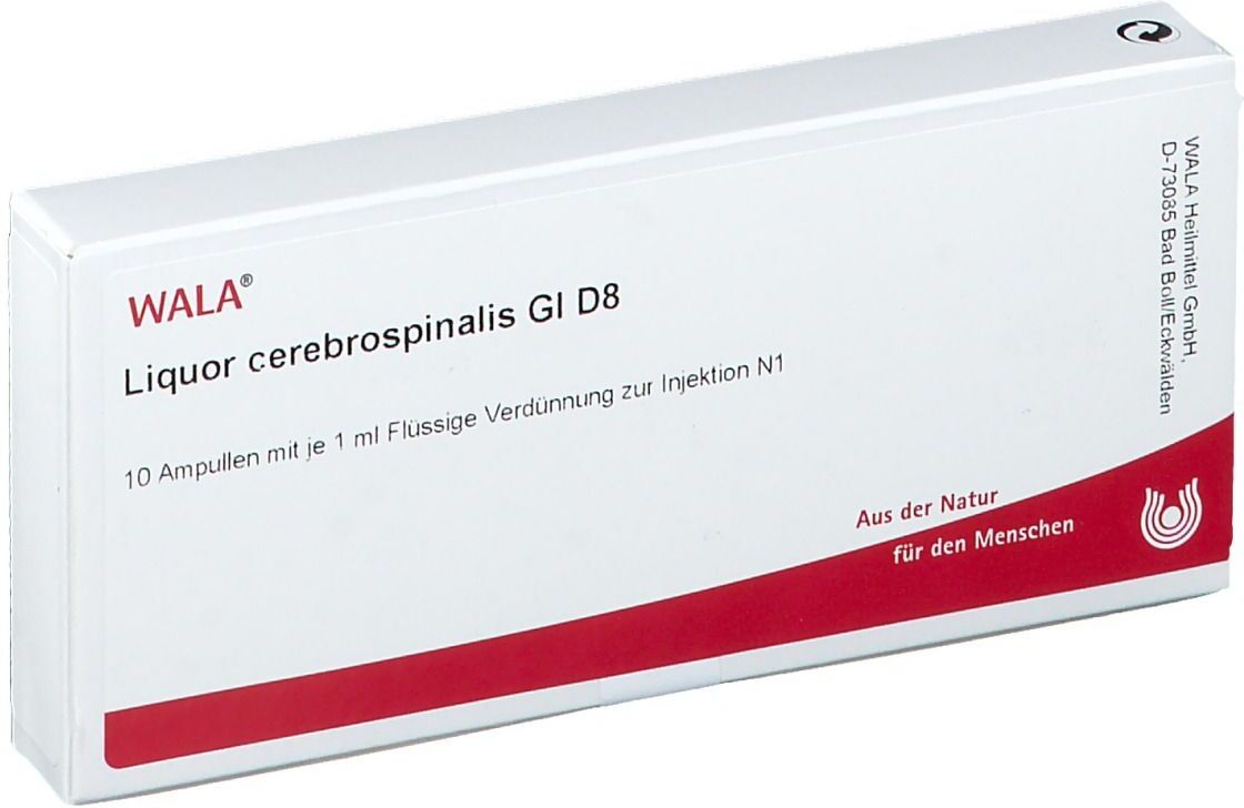 WALA Liquor Cerebrospinalis GL D 8 Ampullen 10x1 ml