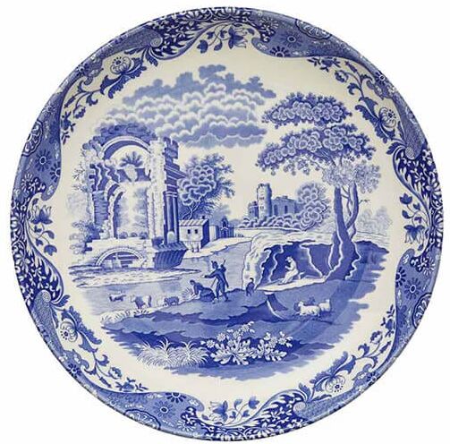 Spode Blue Italian 30cm Pasta Bowl