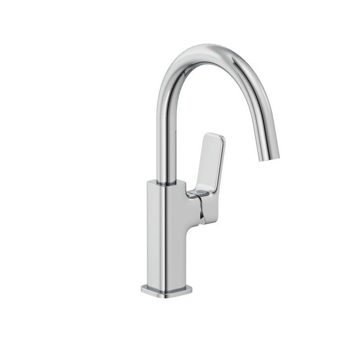 KLUDI-X3 Waschtischarmatur 420280581 seitliche Betätigung, chrom