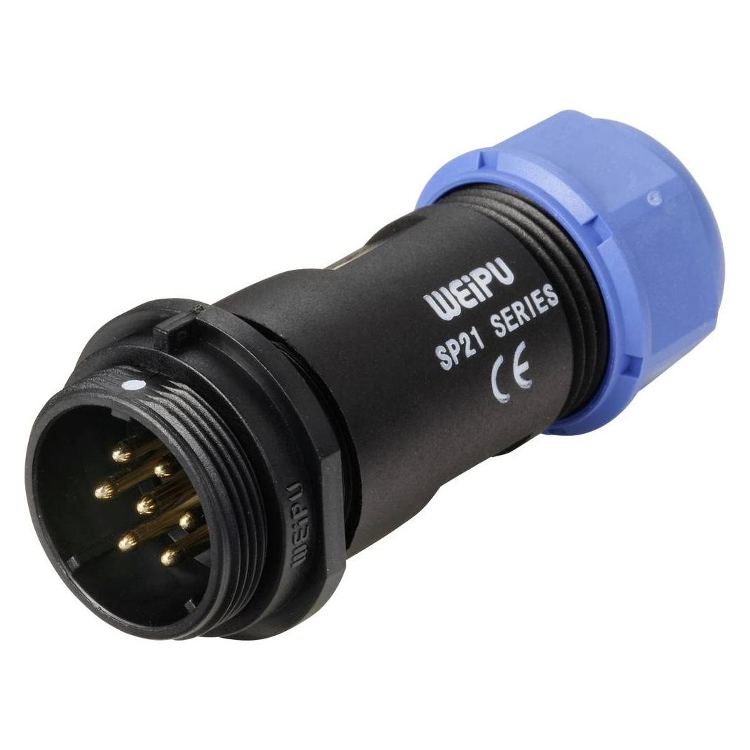 Weipu IP68-Steckverbinder Serie SP21 (SP2111 / P 7 II)