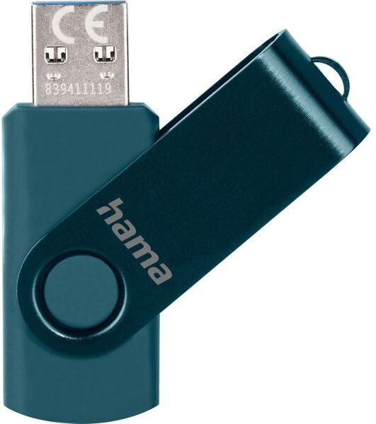 Hama Usb-Stik Rotate 128gb - Usb-A 3.2 (Gen1) 90mb