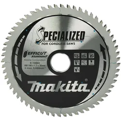 Makita, Sägeblatt, KREISSÄGE 190x30x60z EFFICUT ALUFOLIE