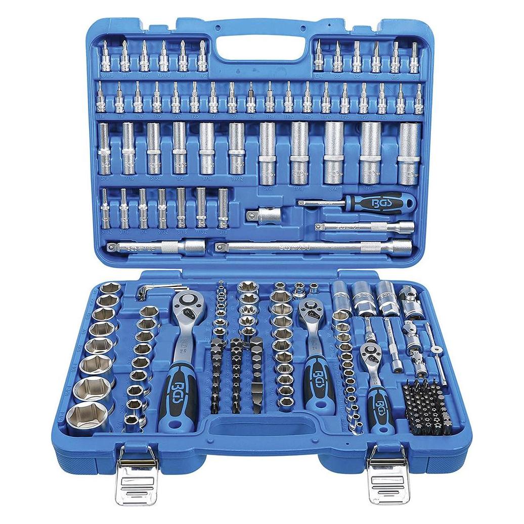 BGS Steckschlüssel-Satz (1/2", 1/4", 3/8") (2245)
