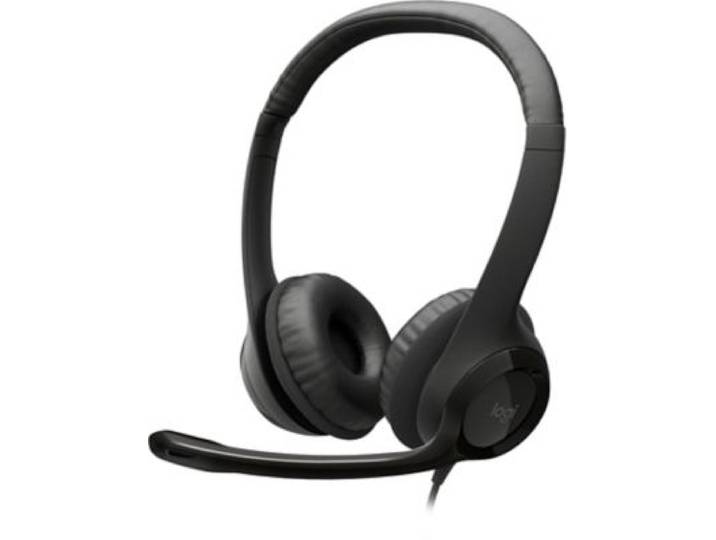 Logitech - Micro-Casque H390 Usb Stéréo