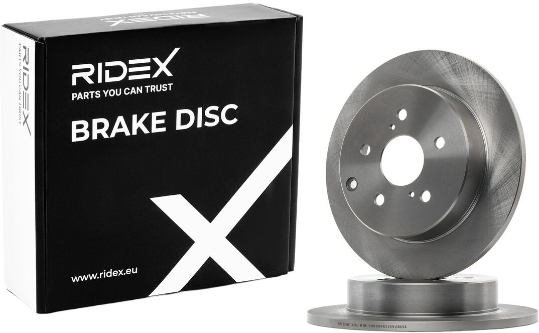 RIDEX 82B1721 Brake disc