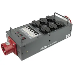 Showgear Powersplit 32 CEE 32 A - Leistungsteiler mit Sicherung