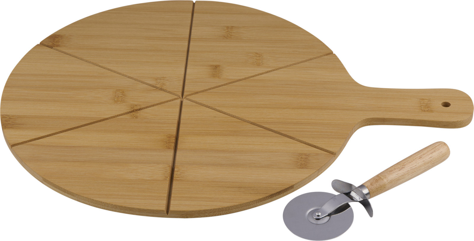 Alpina Pizzabak met Pizzames van Bamboe - Ø 34 cm