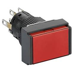 Schneider Electric XB6EDF4B2P Roter Leuchtdrucktaster Ø 16, Unterputz, Doppeldruckentriegelung 24V, 2OC Leuchttaster 5 St.