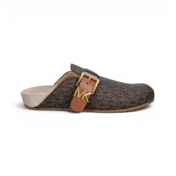 Michael Kors für Damen. 40T6GRFP1B Greta Schuhe mit braunem Logo (36), Wohnung, Keine, Lässig