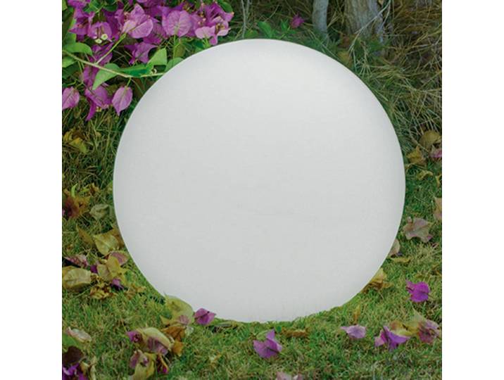 Newgarden Buly Bodenleuchte Kugellampe, Ø 40 cm, weiß / opal, Kunststoff, Modern