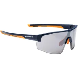 Swiss Eye, Unisex, Sportbrille, Venture (Dark blue matt-orange smoke FM, Dark blue matt-orange smoke FM), Orange, Blau