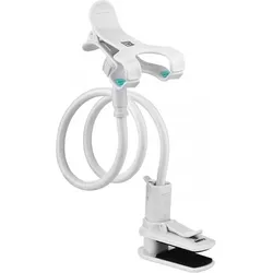 Remax Phone Stand Schwanenhals Handy Tisch Halterung, Smartphone Halterung, Weiss
