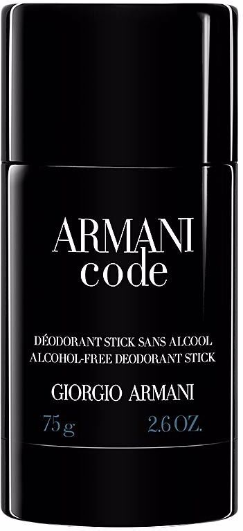 Giorgio Armani Code Pour Homme déodorant stick 75 gr