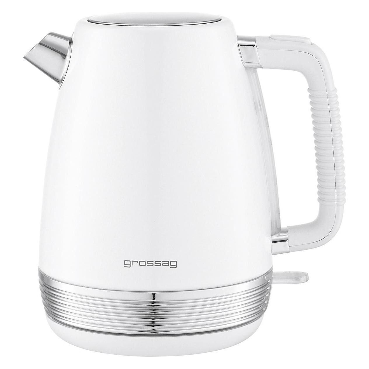 Grossag GRO Wasserkocher 1,7l ws met. (1.70 l) (GROSSAG)