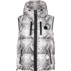 PLEIN SPORT Daunenweste PYTHON, Größe M in Grau 10