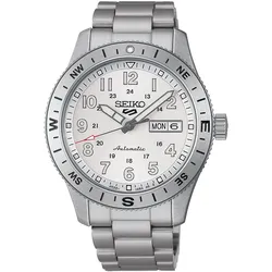 Seiko HDB007K1 Herren-Automatikuhr Stahl/Silberfarben