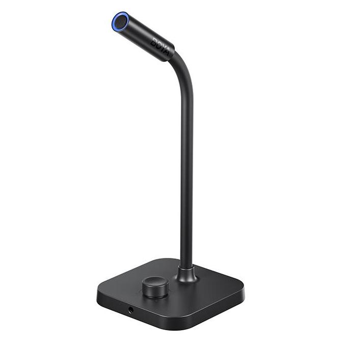 Boya Mikrofon - CM30 (USB, állvány, fekete) (MICBOYCM30)