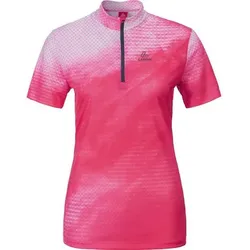 LÖFFLER Damen Trikot DA. BIKE SHIRT CLOUDY 2, Größe 40 in Pink Pink